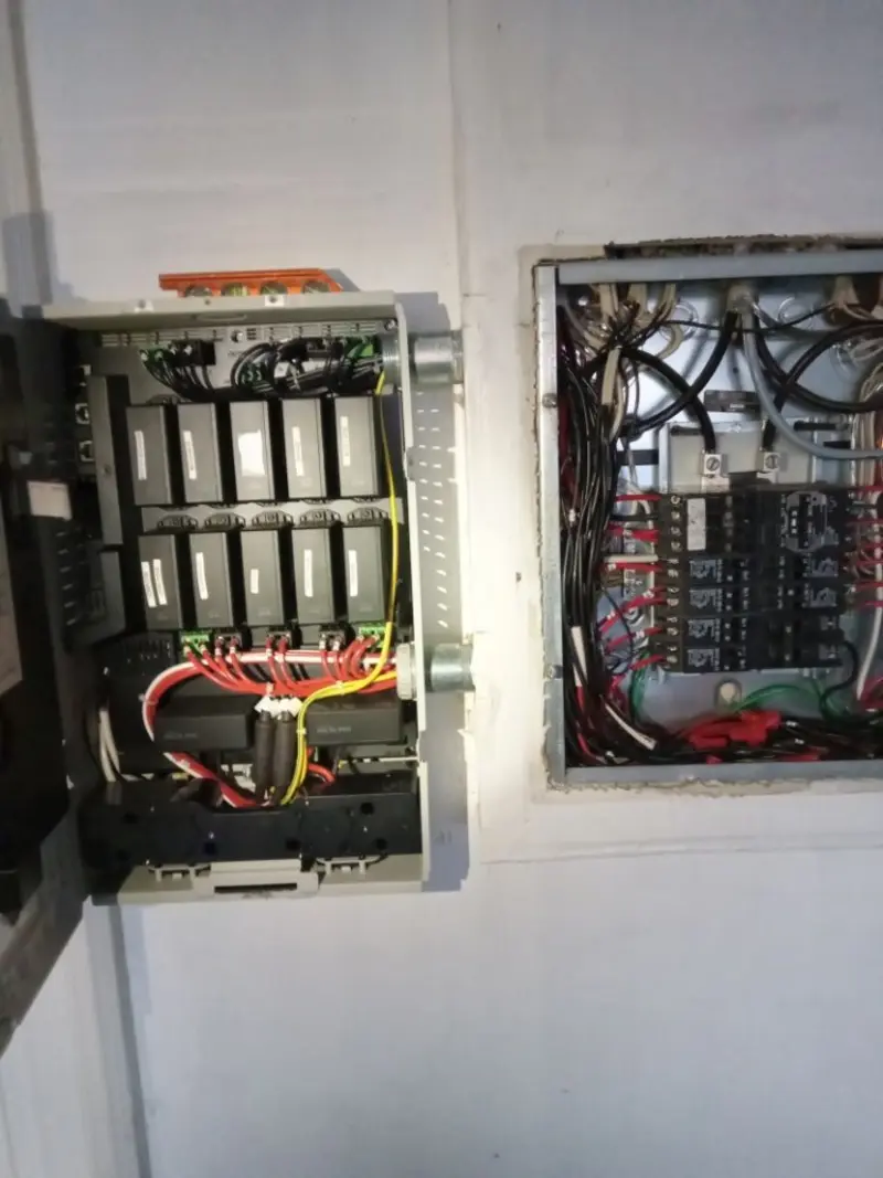 Electrical panel upgrade completed for Indoor Lighting Installation in Lowell